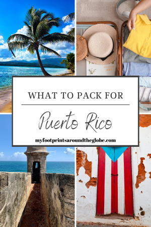 What to Pack for a Trip to Puerto Rico. All the essentials you will need for your next trip to the beautiful islands of Puerto Rico #travelpuertorico #wintervacation #packinglist #beachpackinglist #visitpuertorico