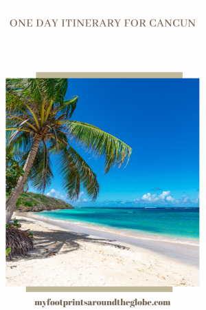 One day itinerary for Cancun, Mexico includes best things to do and places to eat. Whether you are stopping in Cancun via a cruise ship port of call or traveling there, this itinerary will guide you #cancun #springbreak #summerbreak #cancunitinerary #bestthingstodoincancun