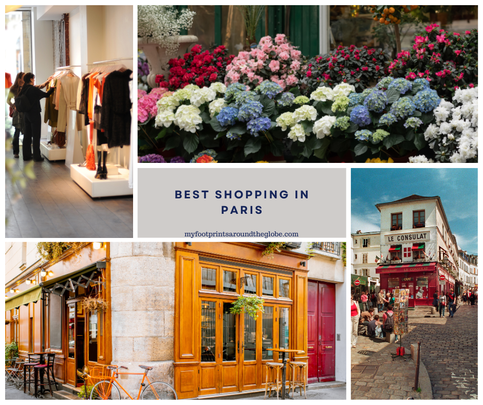 If you are wondering where to shop in Paris as a first time visitor, then you have landed on the right spot. #shoppinginparis #wheretoshopinparis #bestshoppinginparis #paristraveltips #visitparis #visitfrance 